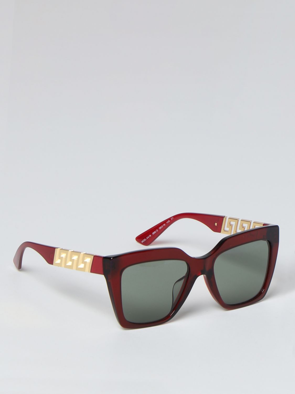 Glasses Versace: Versace La Greca sunglasses red 1