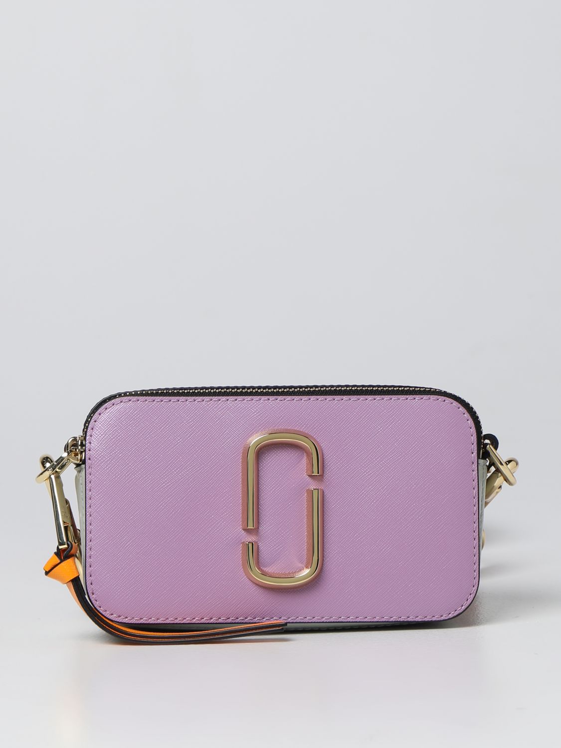 Marc Jacobs Marc Jacobs (the) Purple Leather Snapshot Crossbody