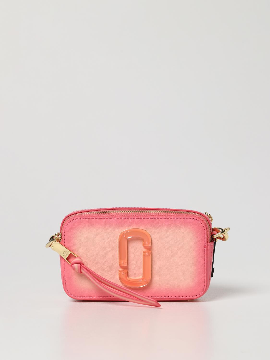 MARC JACOBS: crossbody bags for woman - Pink | Marc Jacobs crossbody ...