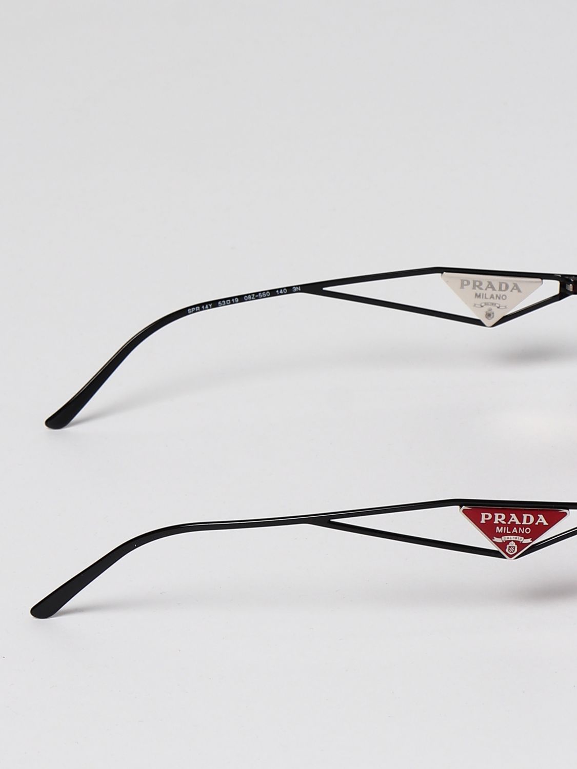 Gafas Prada: Gafas de sol Prada de acetato y metal rojo 3