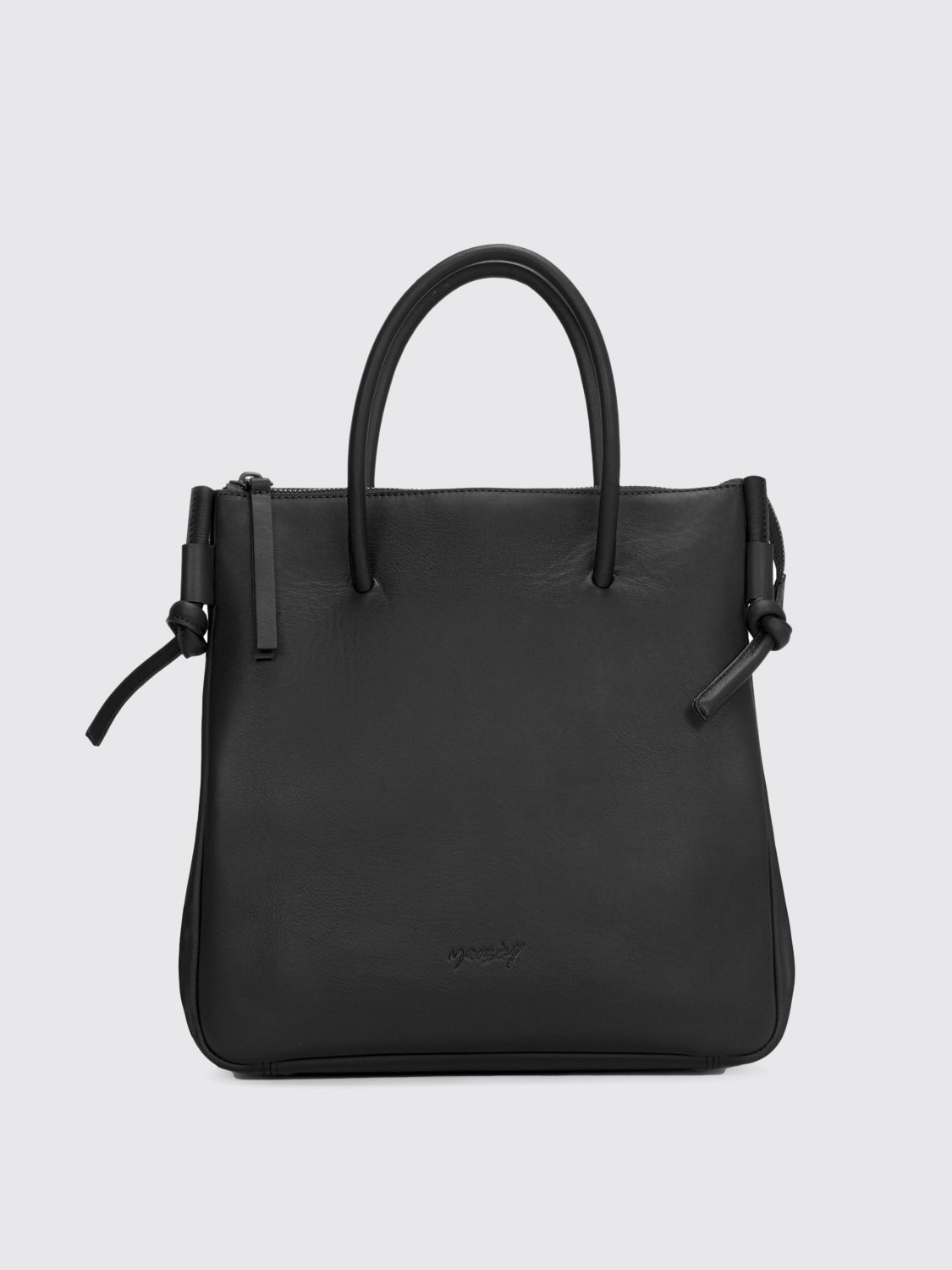 Marsèll Outlet: Sacco bag in leather - Black | Marsèll tote bags ...