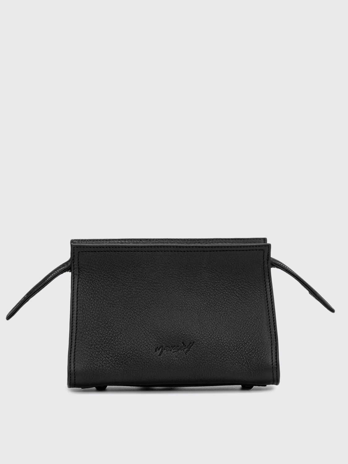 Mini bag Marsèll: Marsèll Curvina bag in grained leather black 1