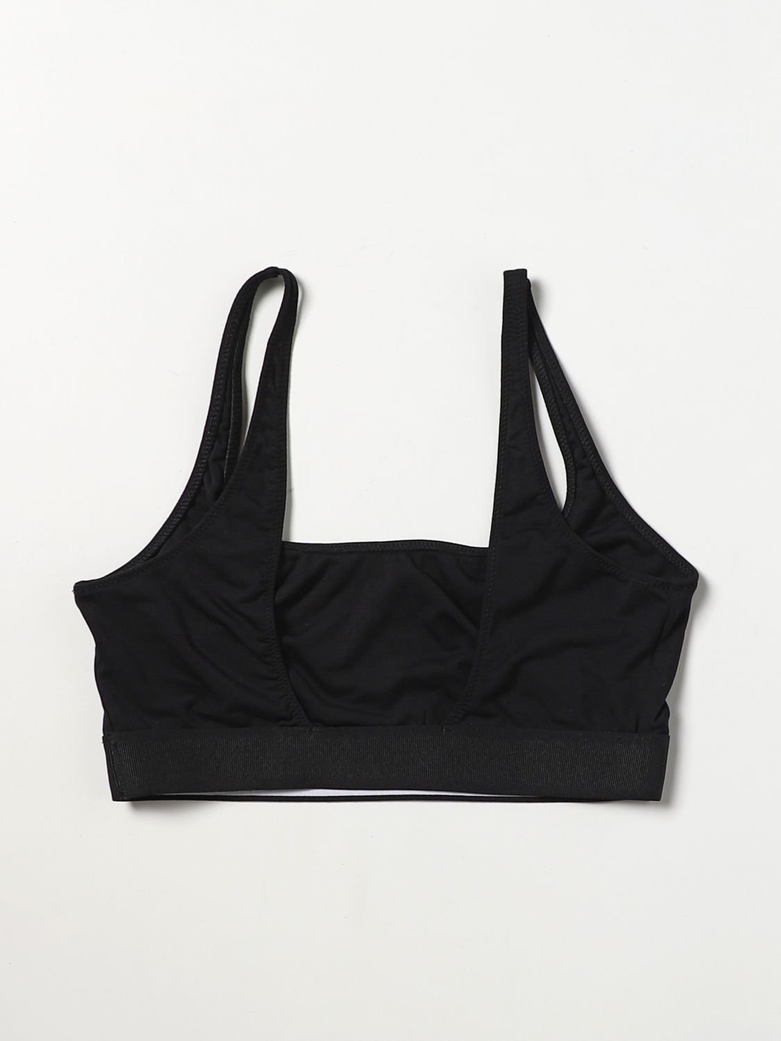 TOM FORD: sports bra with logo band - Black | Tom Ford lingerie ...