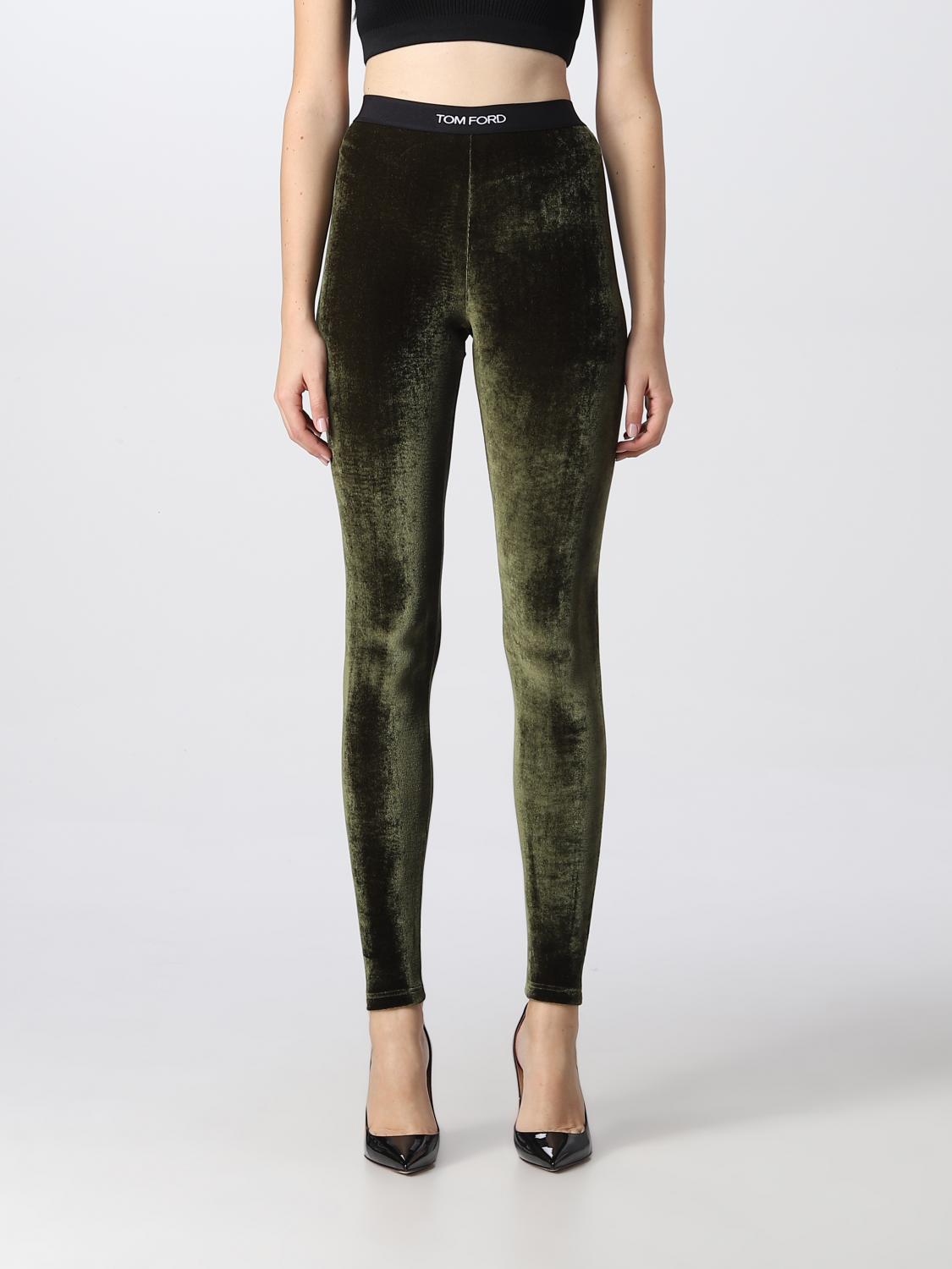 TOM FORD: trousers for women - Military | Tom Ford trousers PAJ121FAX699  online on 