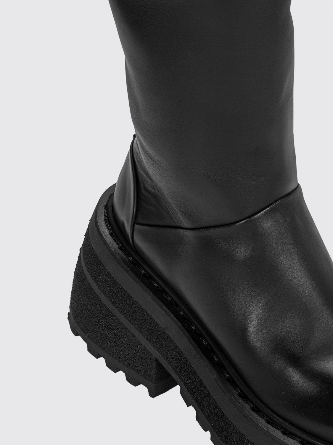 Femme Chaussures Bottes Bottes hauteur genou Bottes Marsèll en coloris Noir 