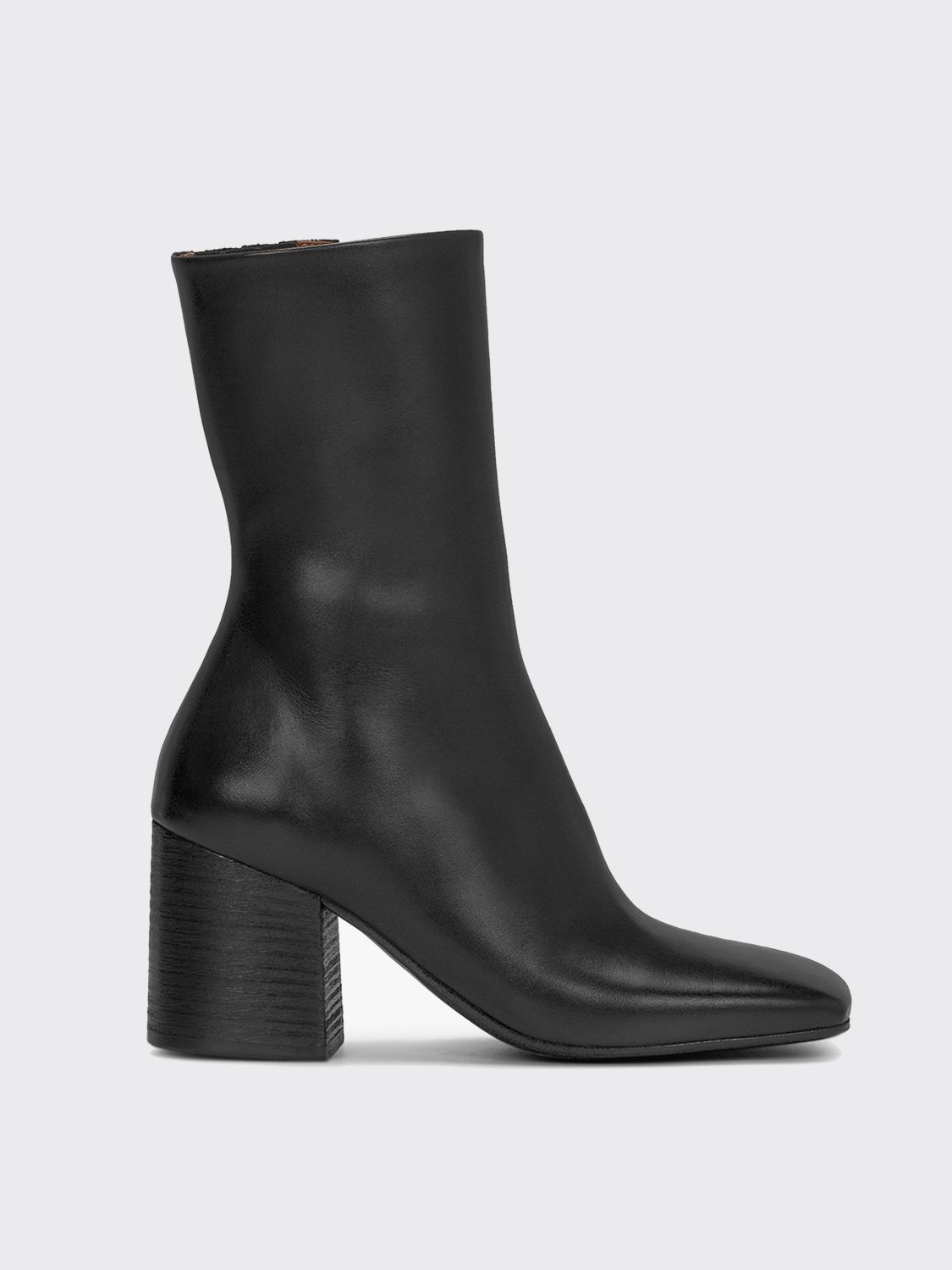 Flat booties Marsèll: Marsèll Pinnetta ankle boot in calfskin black 1