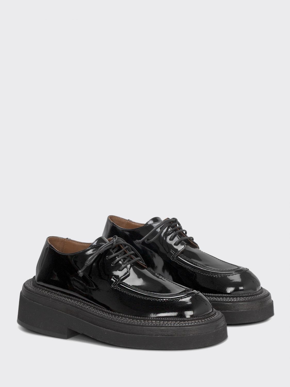 Oxford shoes Marsèll: Pollicione Marsèll derby in patent leather black 2