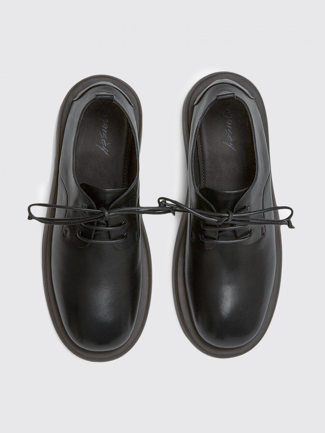 Oxford shoes Marsèll: Marsèll Gommello derby in leather black 4