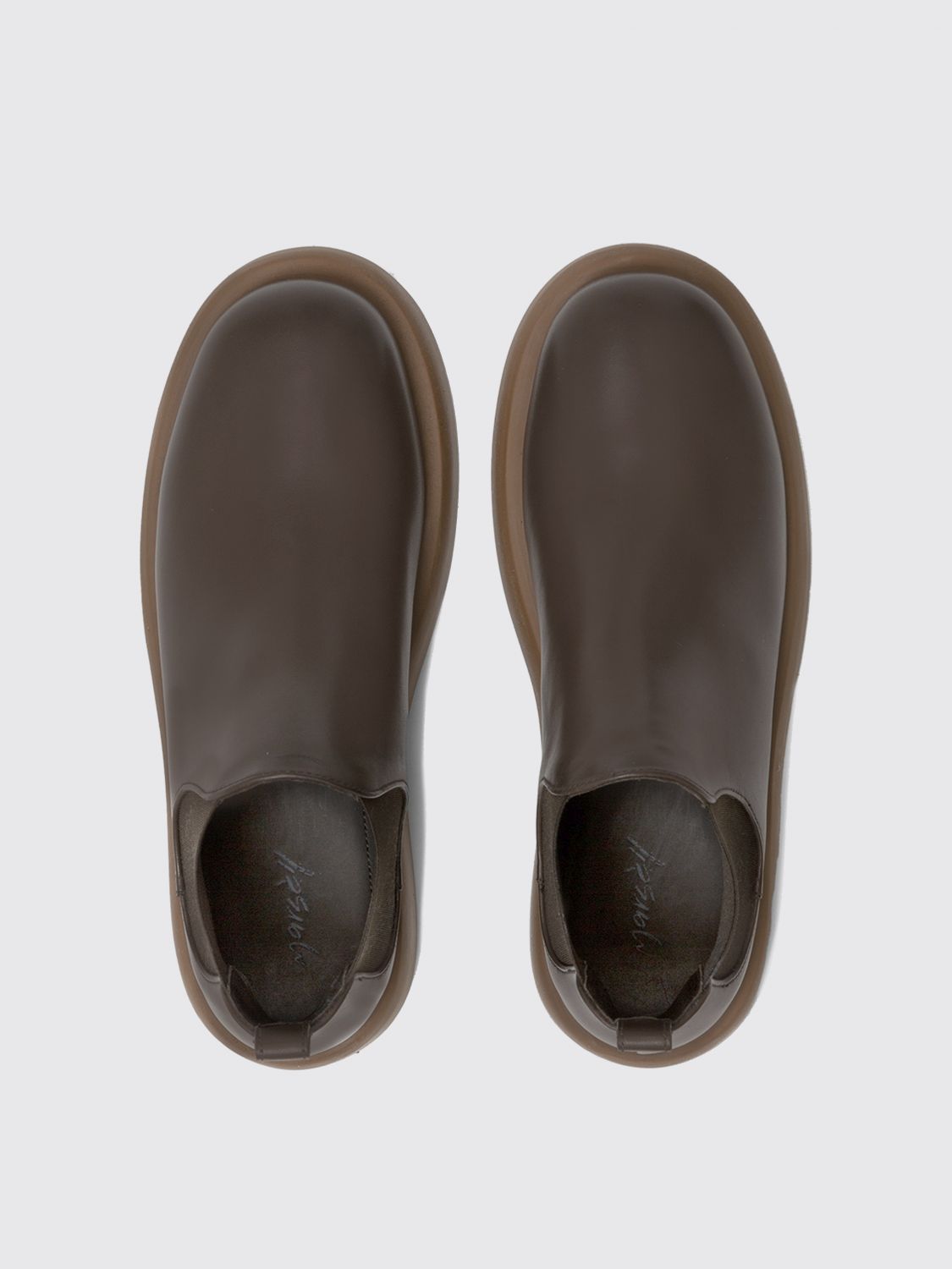 Flat booties Marsèll: Marsèll ankle boots in calfskin dark 4