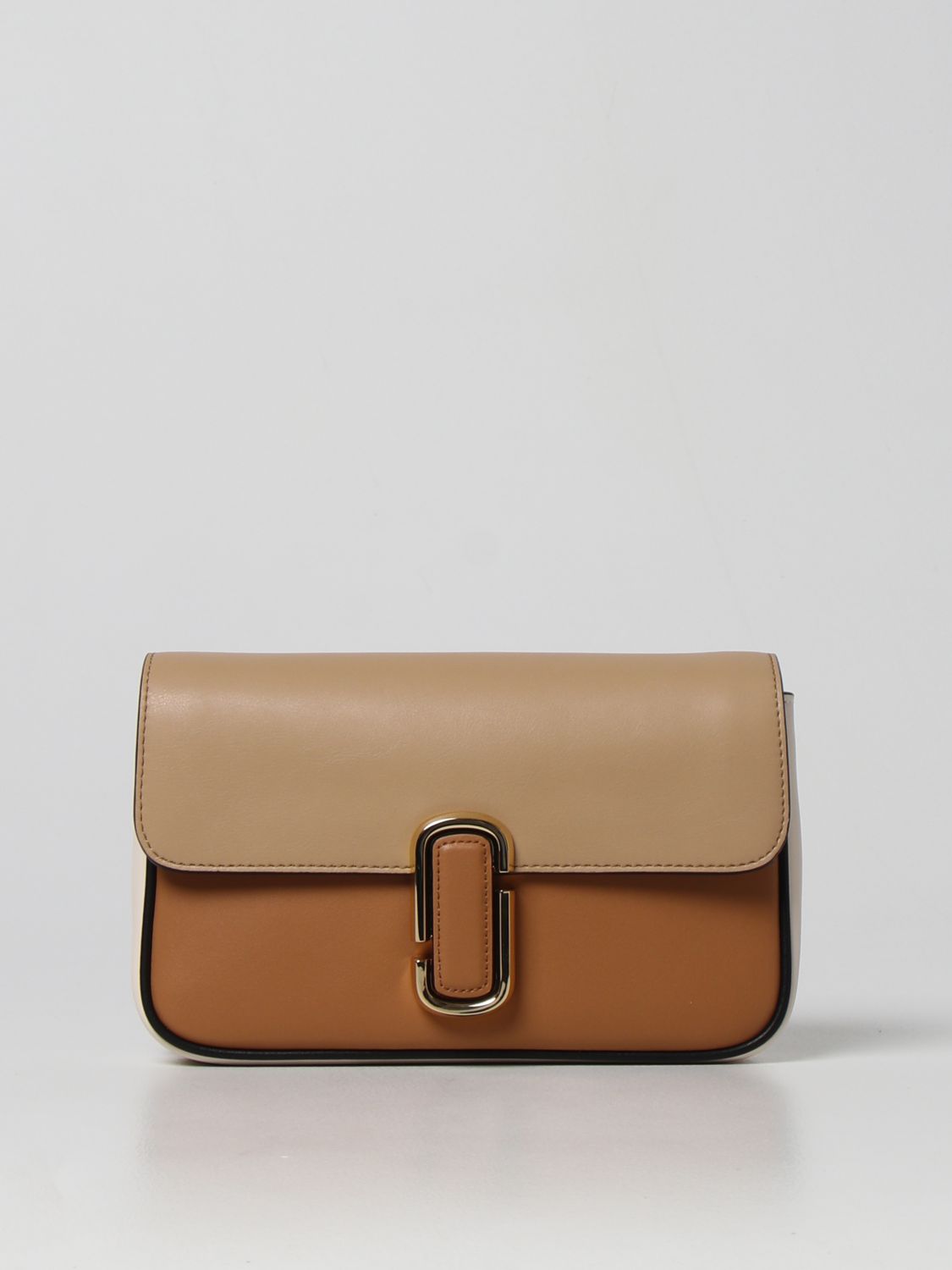 MARC JACOBS: The J leather bag - Brown  Marc Jacobs shoulder bag  H966L01PF22 online at