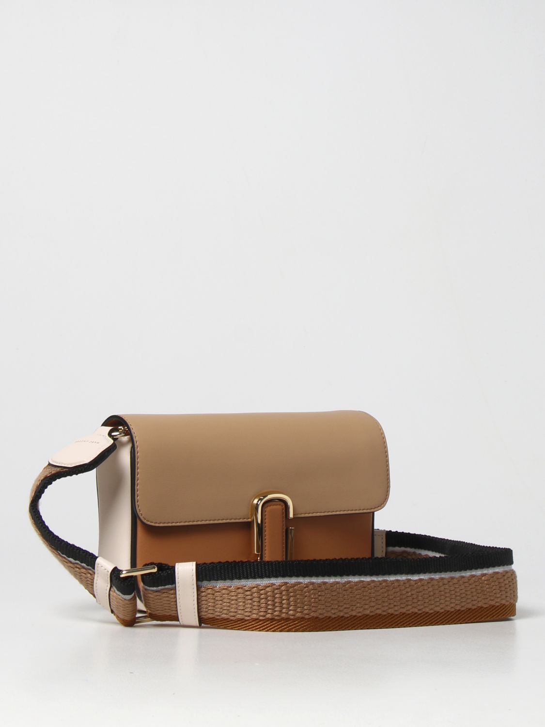 Leather clutch bag Marc Jacobs Brown in Leather - 33126711