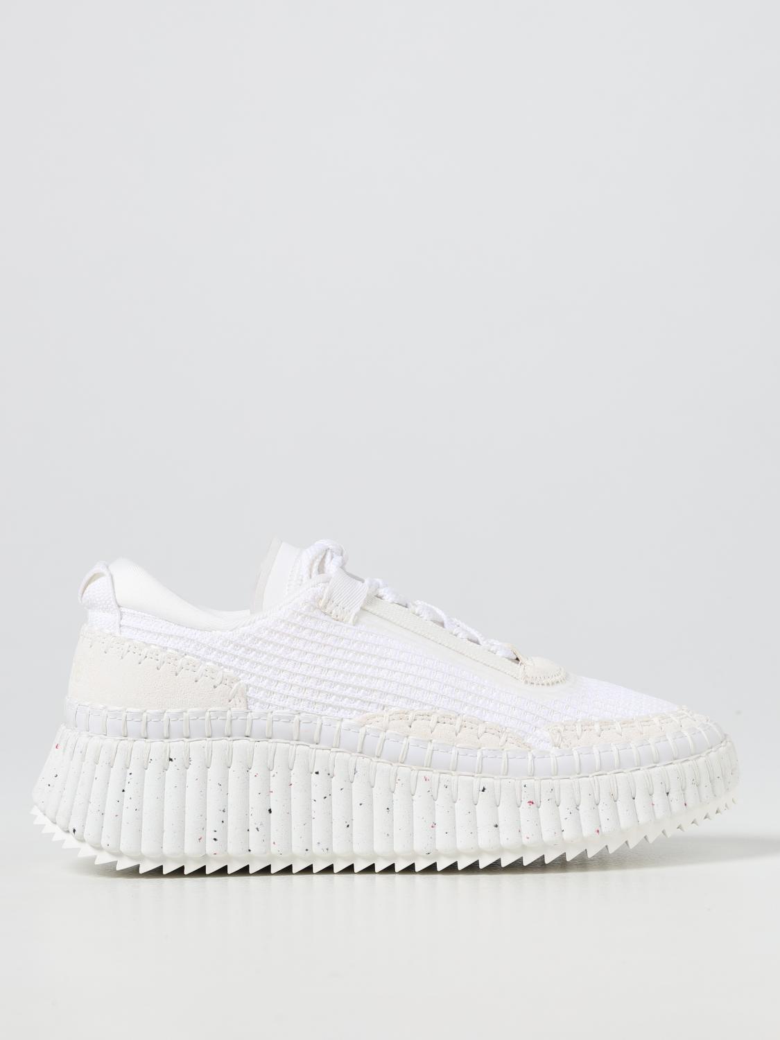 chloe white sneakers
