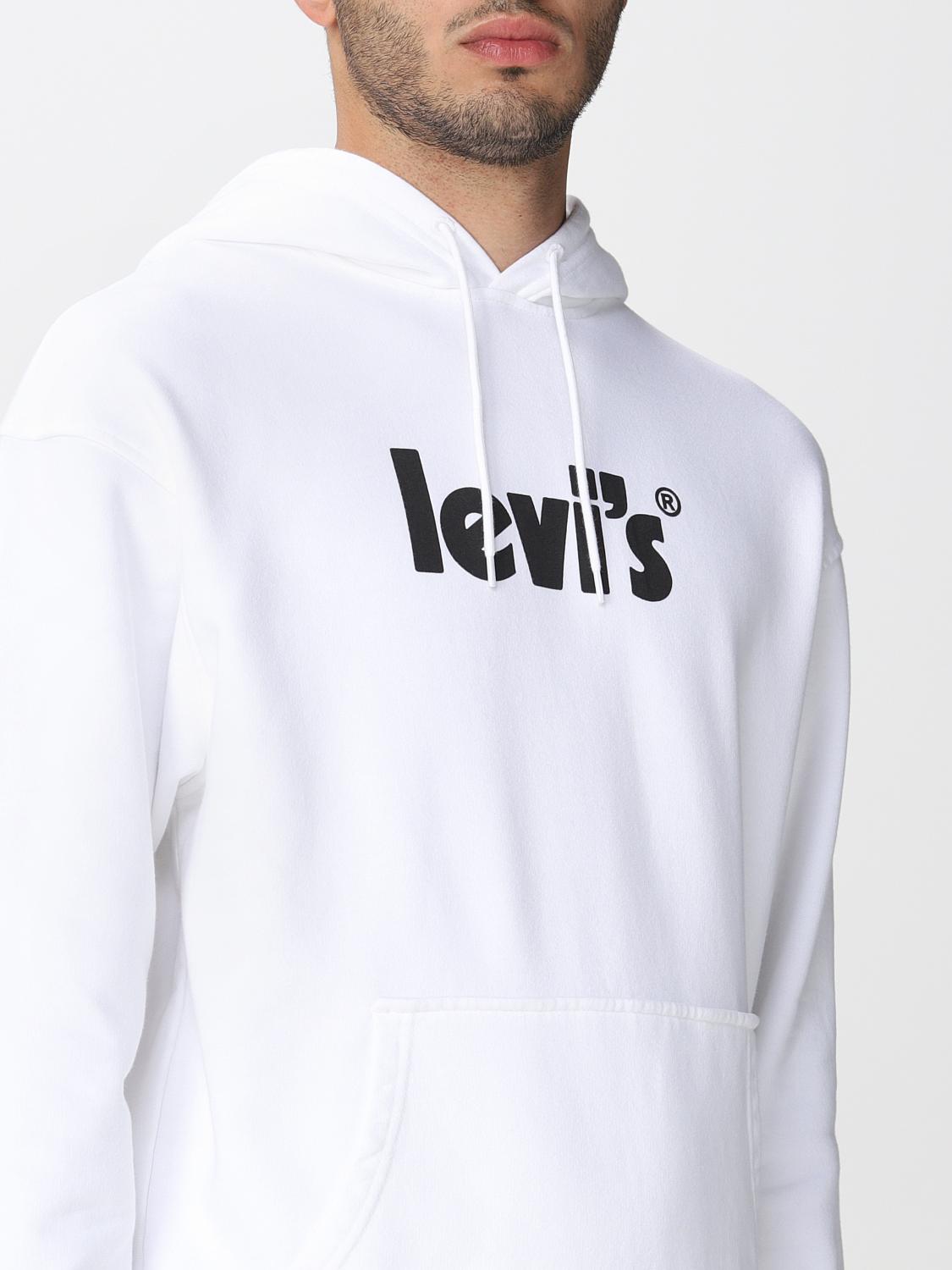 LEVI'S: Sweatshirt men - White 