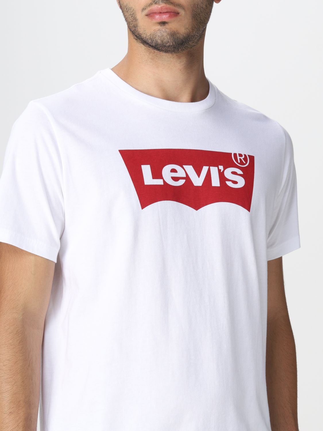 duidelijkheid waarheid kalmeren Levi's Outlet: t-shirt for man - White | Levi's t-shirt 177830140 online on  GIGLIO.COM
