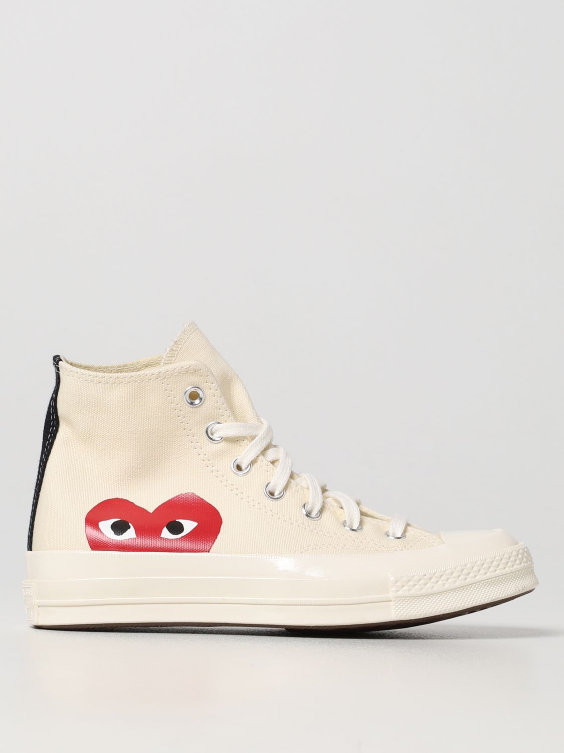 Sneakers Comme Des Garcons Play: Chuck Taylor Comme Des Garçons Play x Converse sneakers white 1