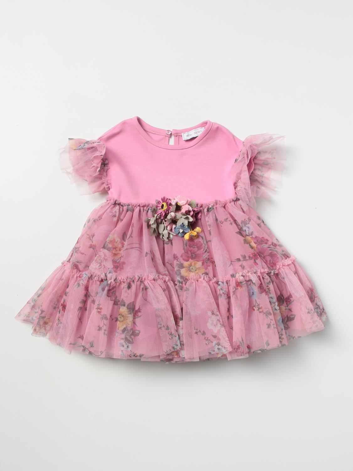 Giglio.com Bambina Abbigliamento Vestiti Vestiti stampati Abito con volant a stampa floreale 