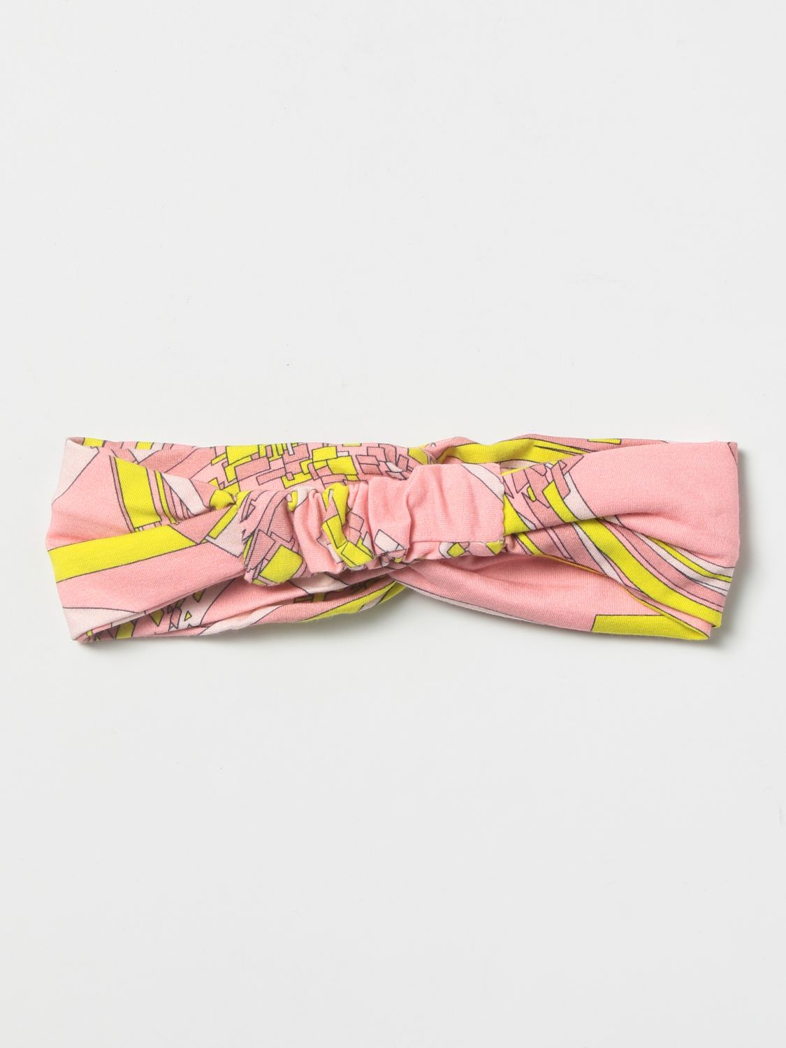 Haarspangen Emilio Pucci: Emilio Pucci Stirnband mit Grafik Print pink 2