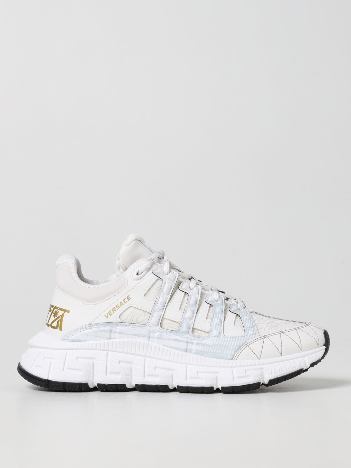 Trainers Versace: Versace Trigreca trainers with logo white 1