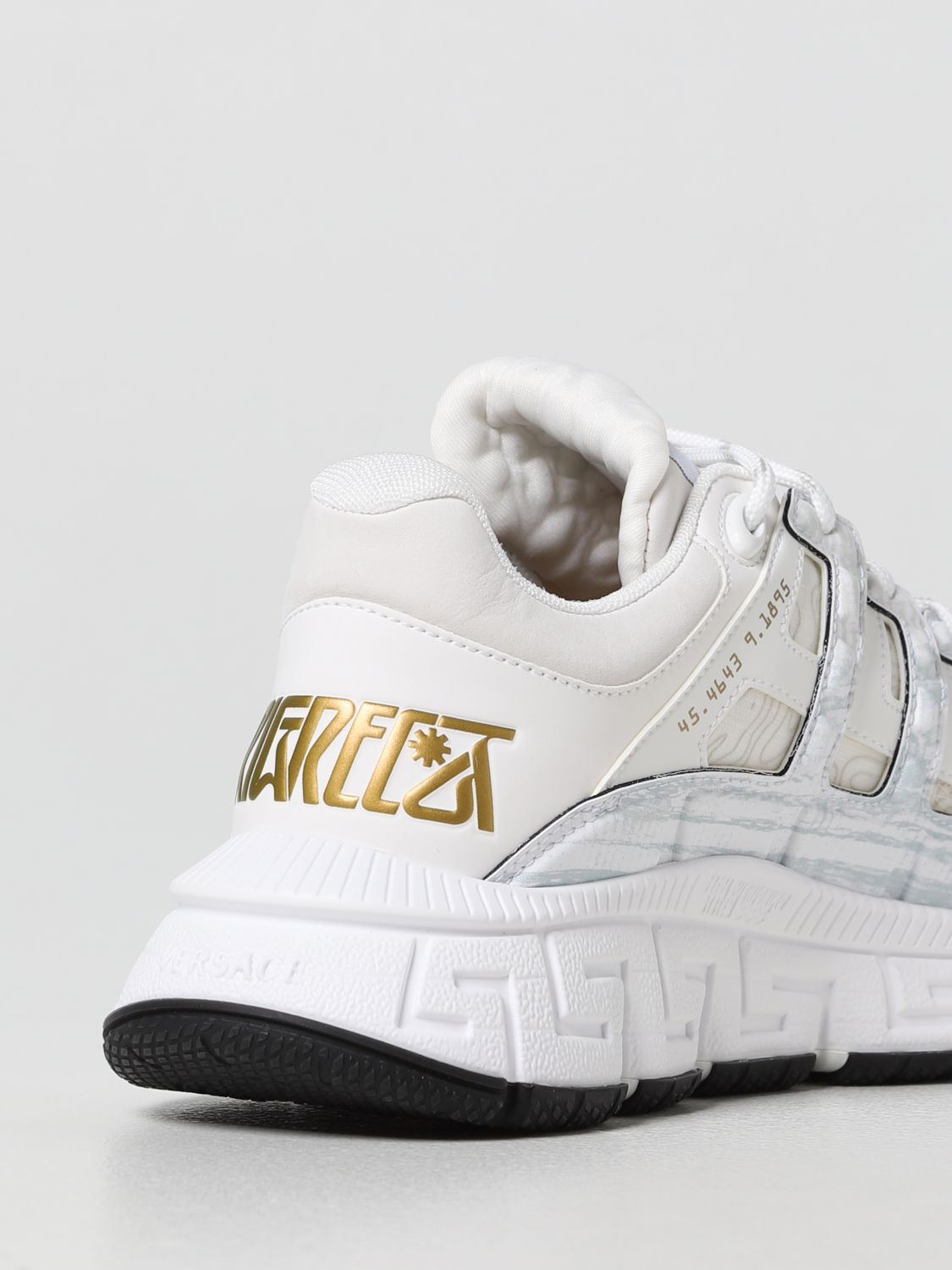 Trainers Versace: Versace Trigreca trainers with logo white 3
