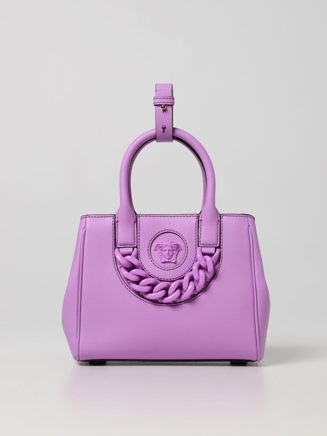 Handbag Versace: Versace handbag for women violet 1