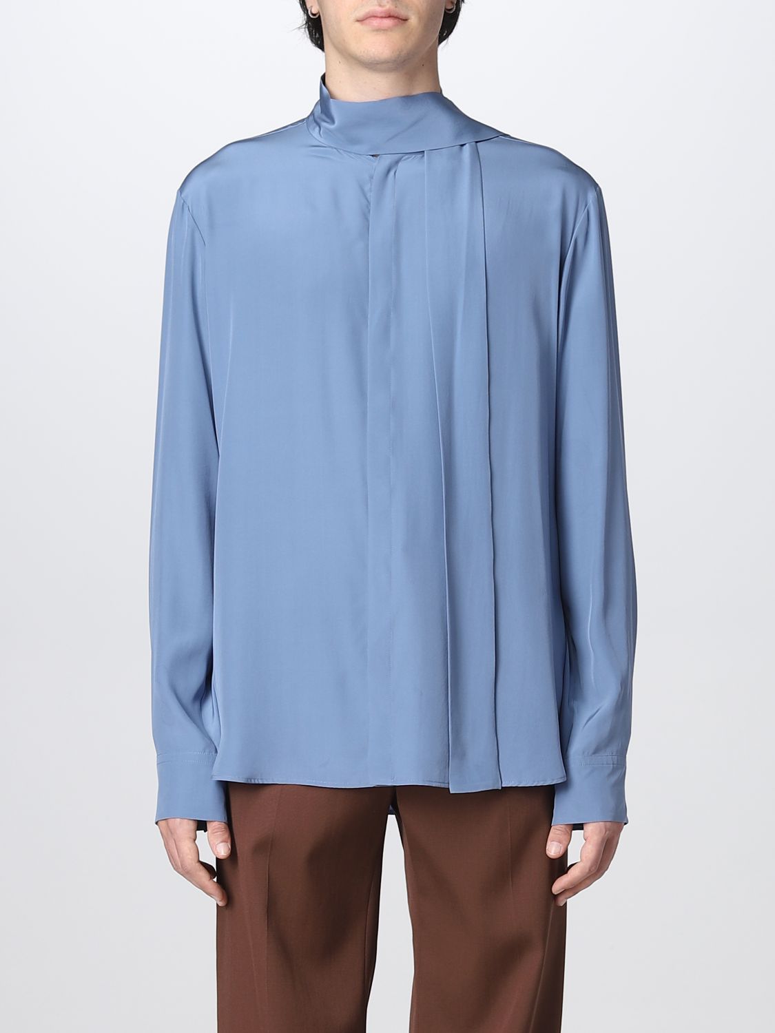 Camisa Valentino: Camisa Valentino para hombre azul oscuro 1