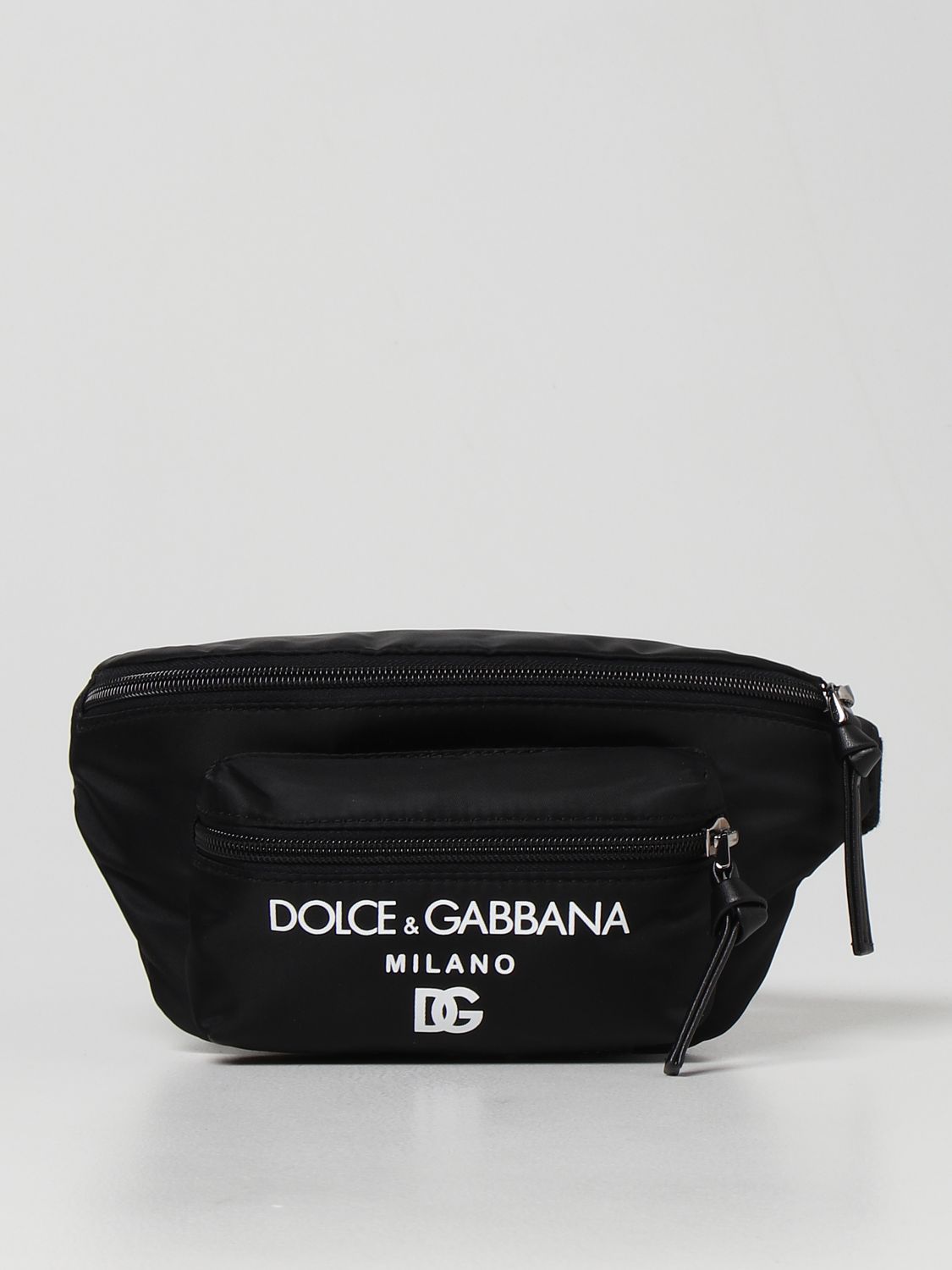 Umhänge Dolce & Gabbana: Dolce & Gabbana Gürteltasche aus Nylon schwarz 1