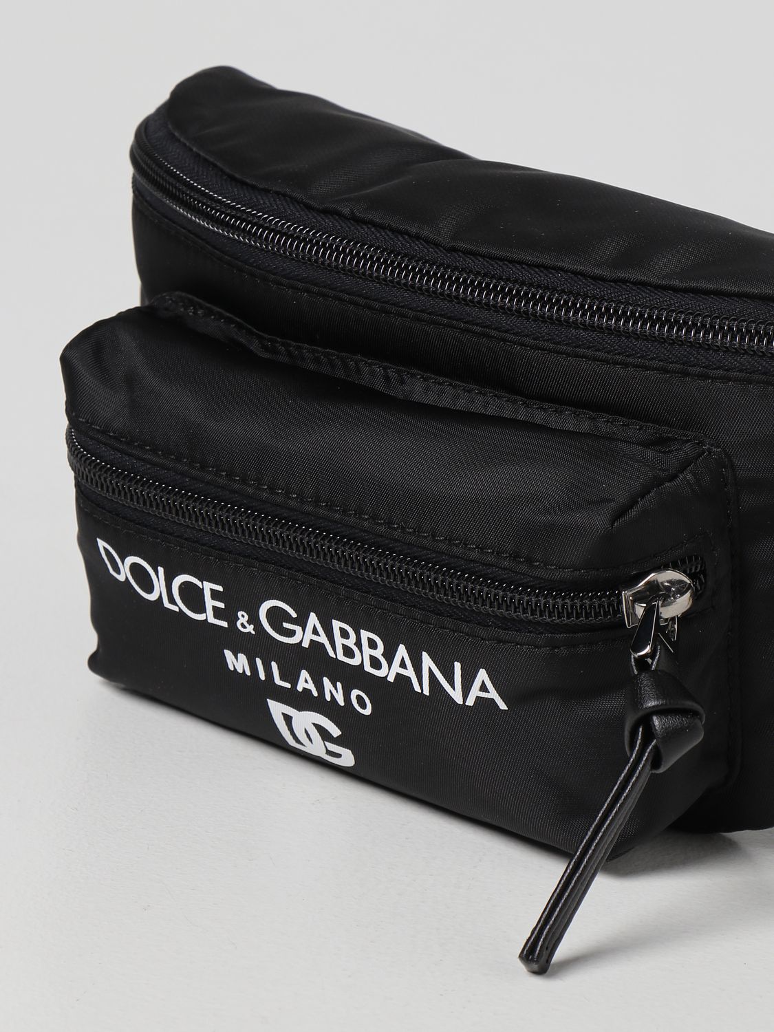 Umhänge Dolce & Gabbana: Dolce & Gabbana Gürteltasche aus Nylon schwarz 3