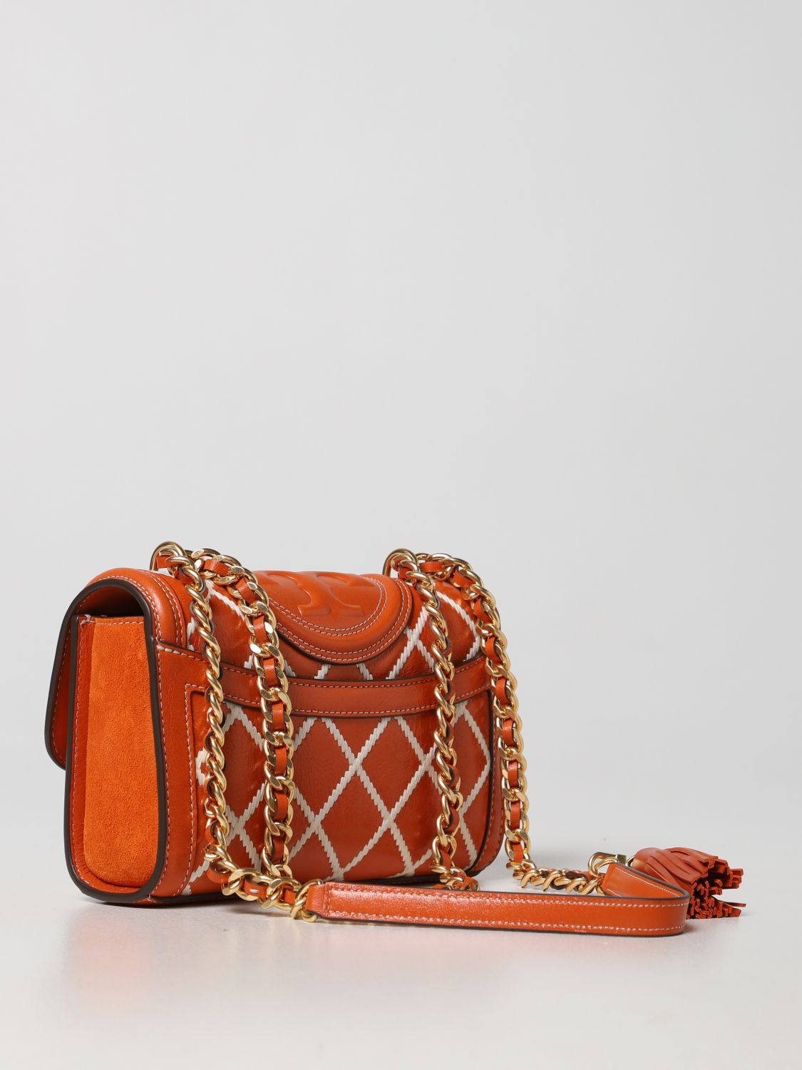 TORY BURCH: crossbody bags for woman - Orange | Tory Burch crossbody ...