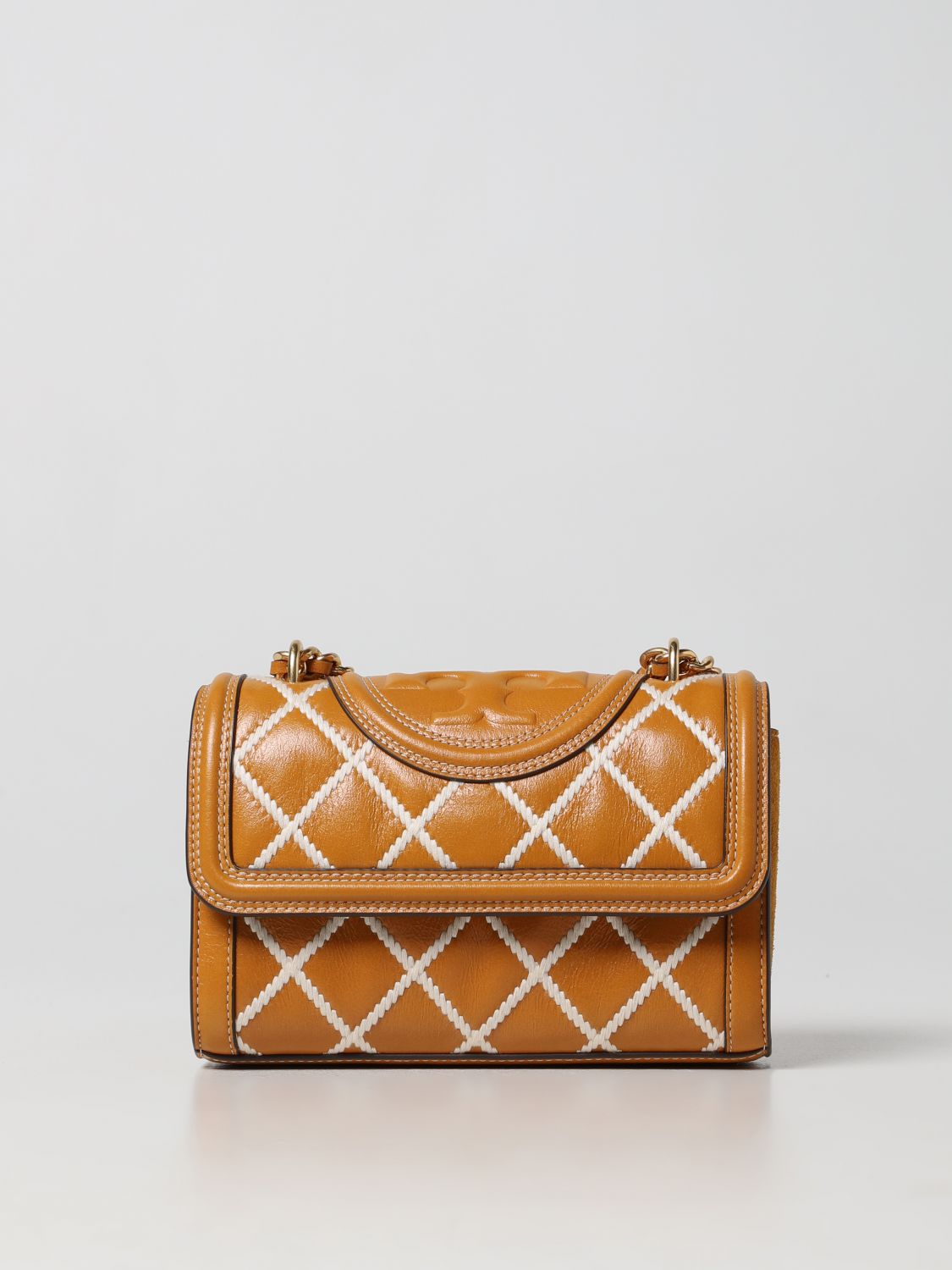 TORY BURCH: crossbody bags for woman - Brown | Tory Burch crossbody bags  135685 online on 