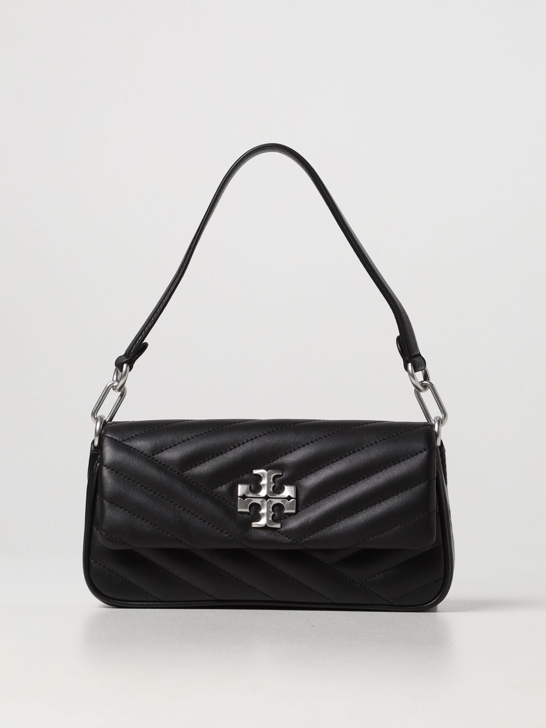 Tory Burch Outlet: Kira bag in quilted leather - Black 1 | Tory Burch  shoulder bag 90456 online on 