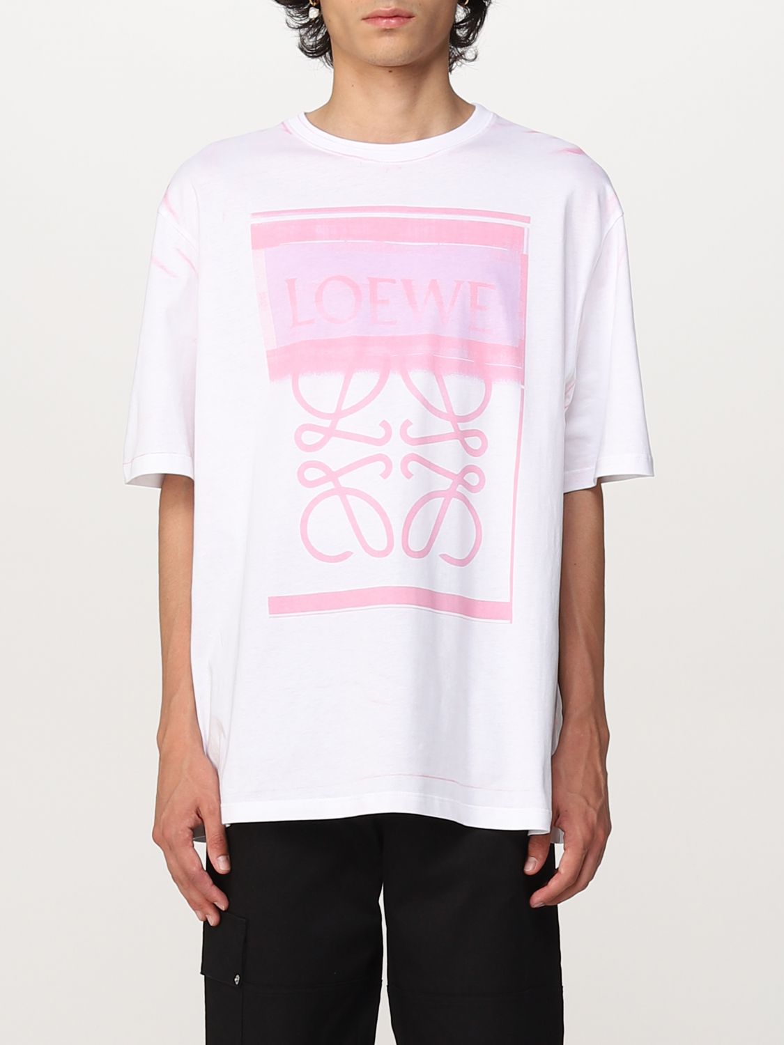 LOEWE: t-shirt for man - White | Loewe t-shirt H526Y22X27 online on ...