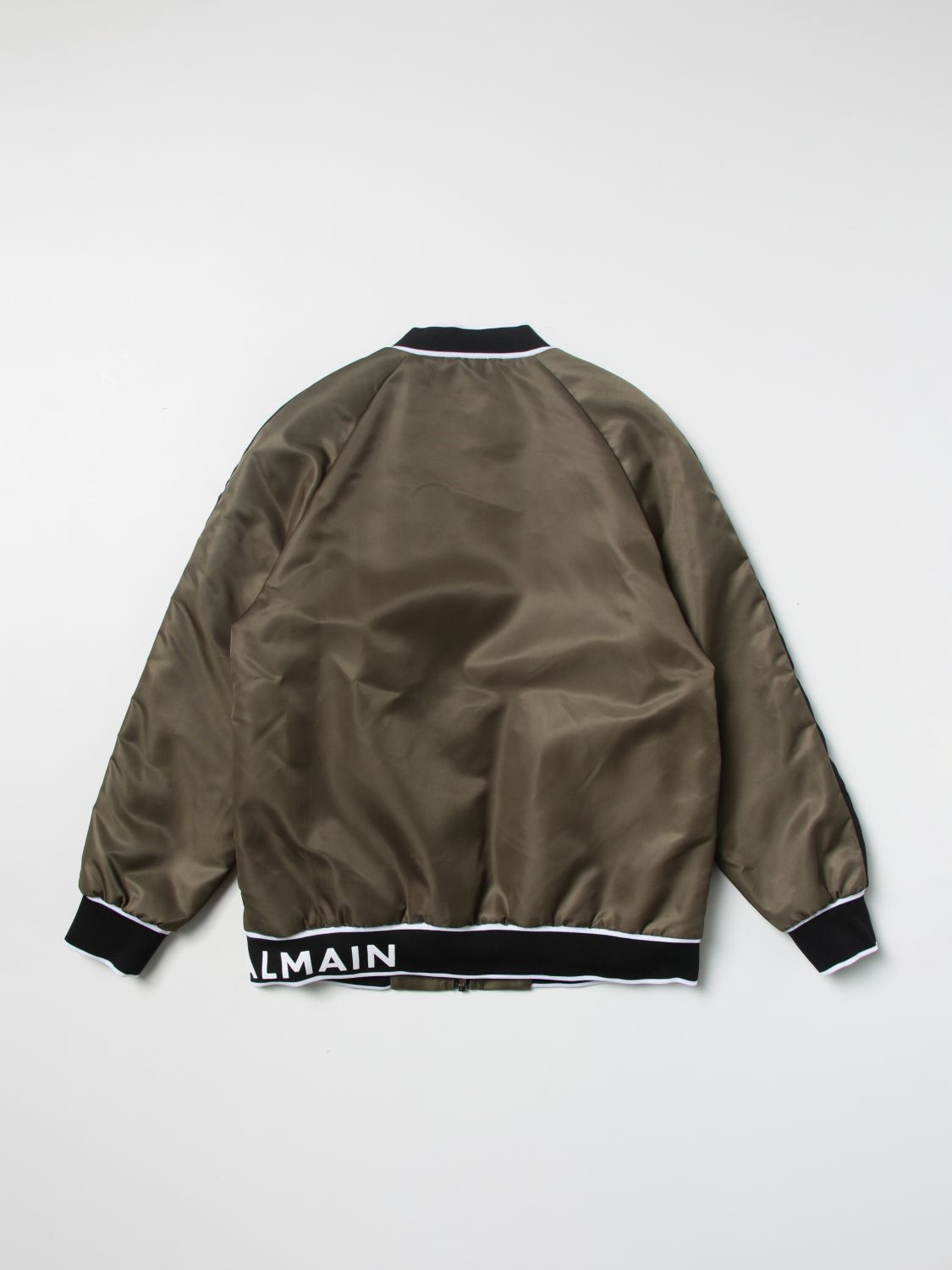 Balmain Regular brown bomber jacket