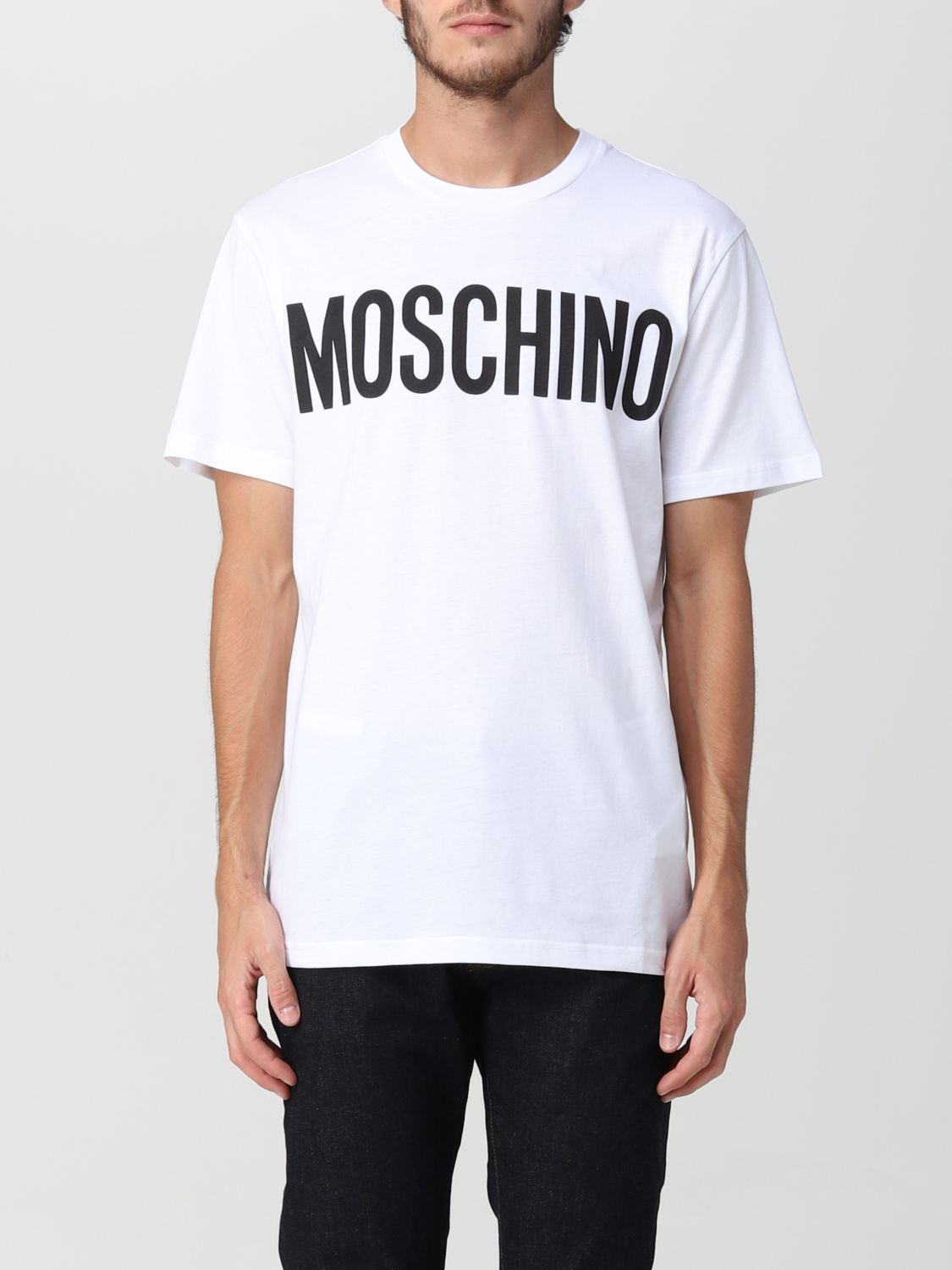 T-shirt Moschino Couture: Moschino Couture t-shirt for men white 1