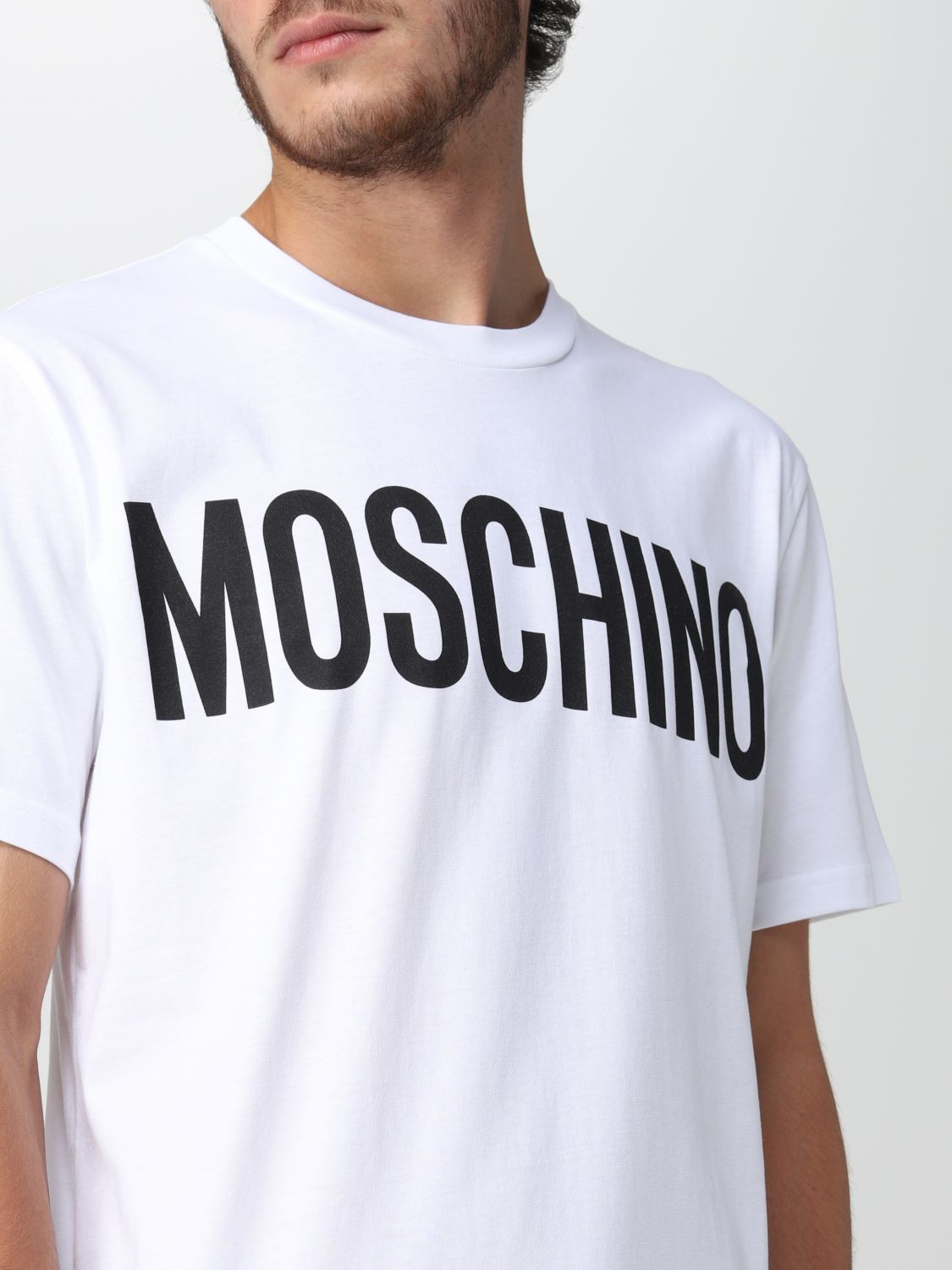 T-shirt Moschino Couture: Moschino Couture t-shirt for men white 3