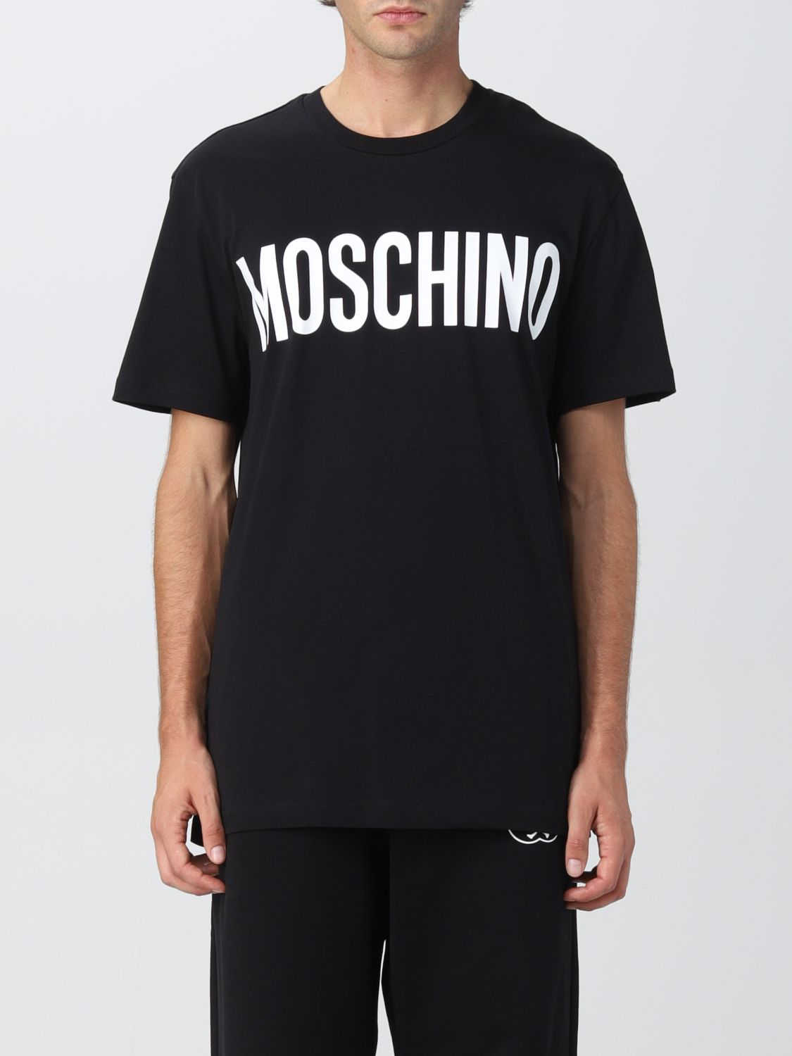 T-shirt Moschino Couture: Moschino Couture t-shirt for men black 1