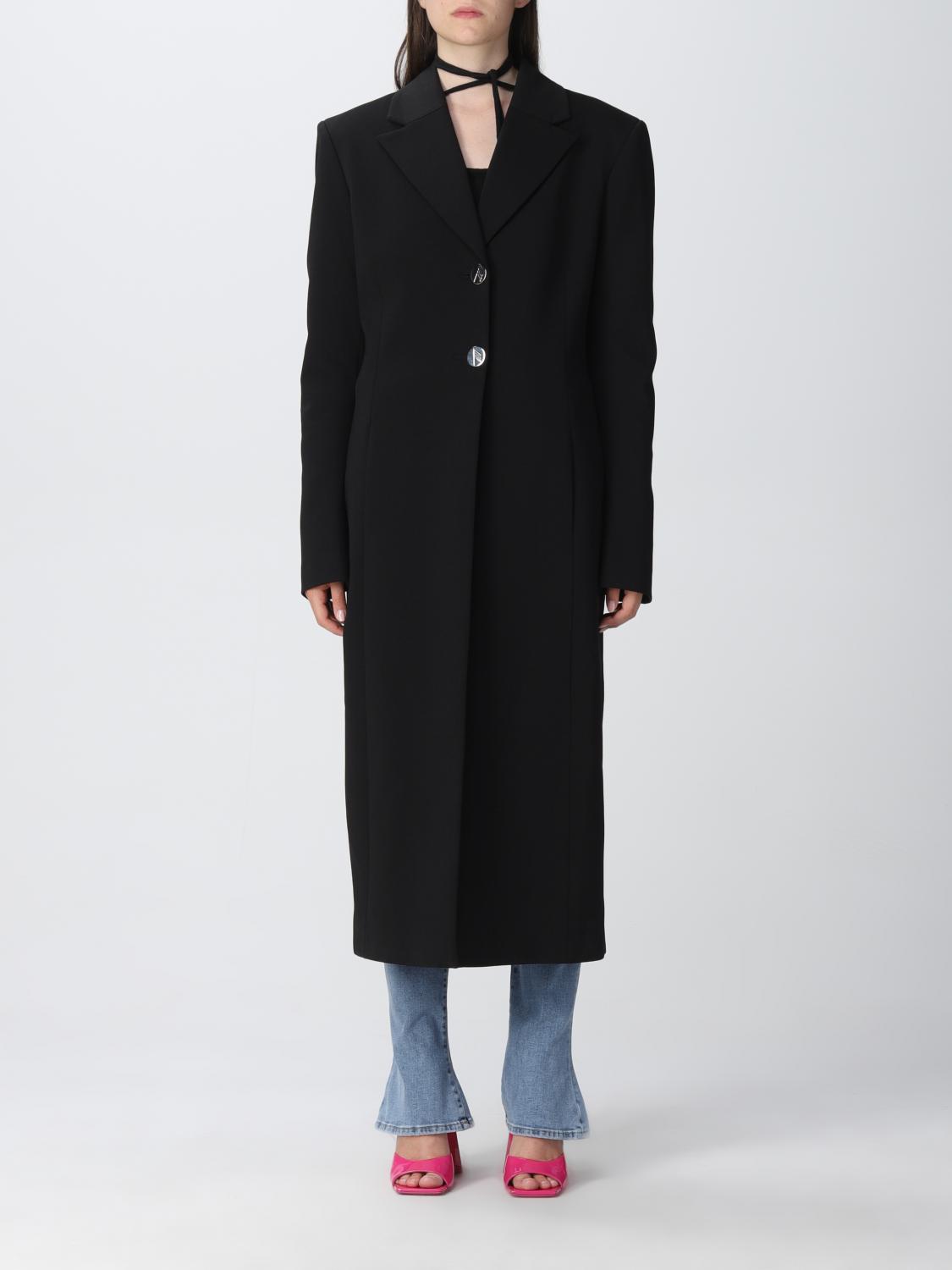 Coat THE ATTICO Women colour Black
