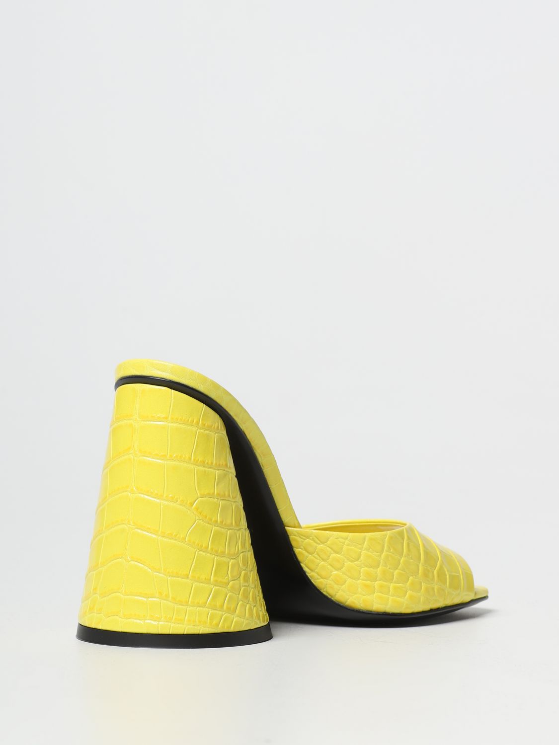 Heeled sandals The Attico: Heeled sandals women The Attico yellow 3