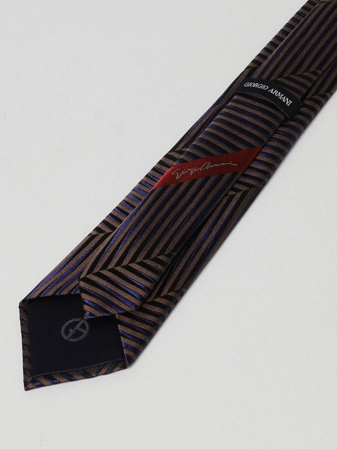 Krawatte Giorgio Armani: Giorgio Armani Herren Krawatte blau 2