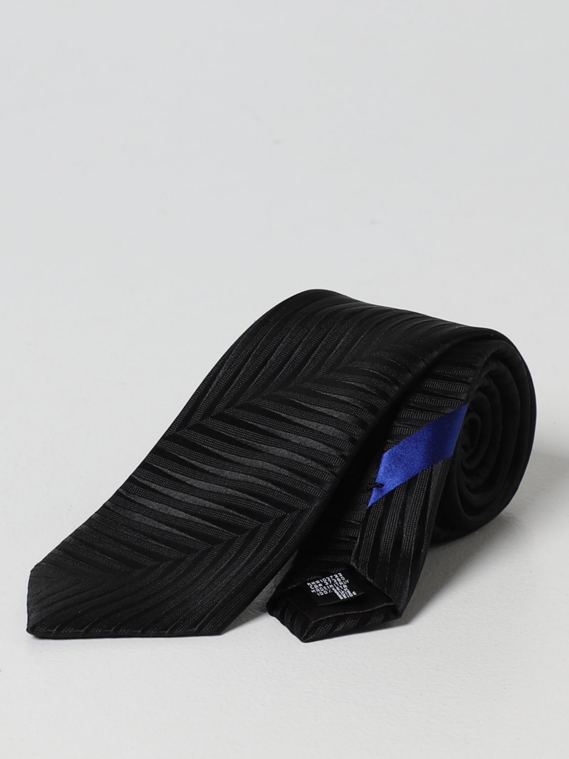Krawatte Giorgio Armani: Giorgio Armani Herren Krawatte schwarz 1