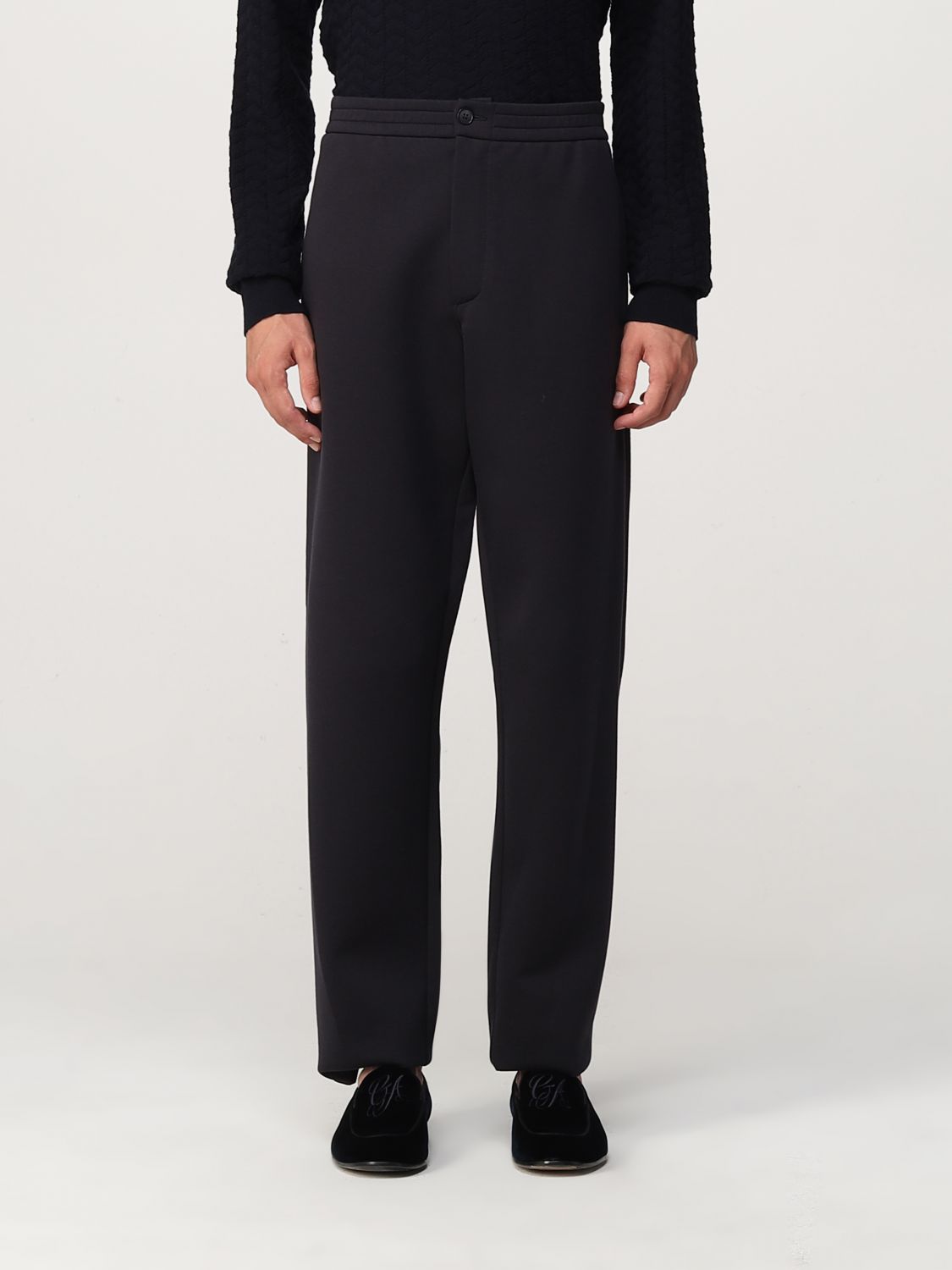 Trousers Giorgio Armani: Giorgio Armani trousers for men blue 1