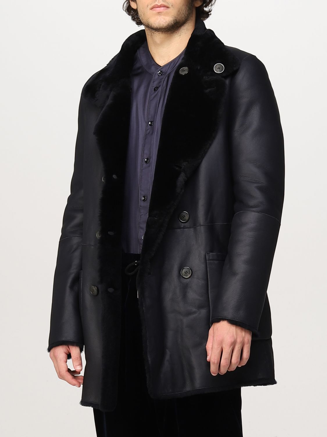 Jacket Giorgio Armani: Giorgio Armani jacket for men blue 4