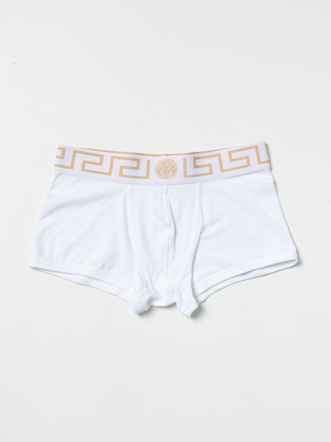 Underwear Versace: Versace cotton boxers white 1