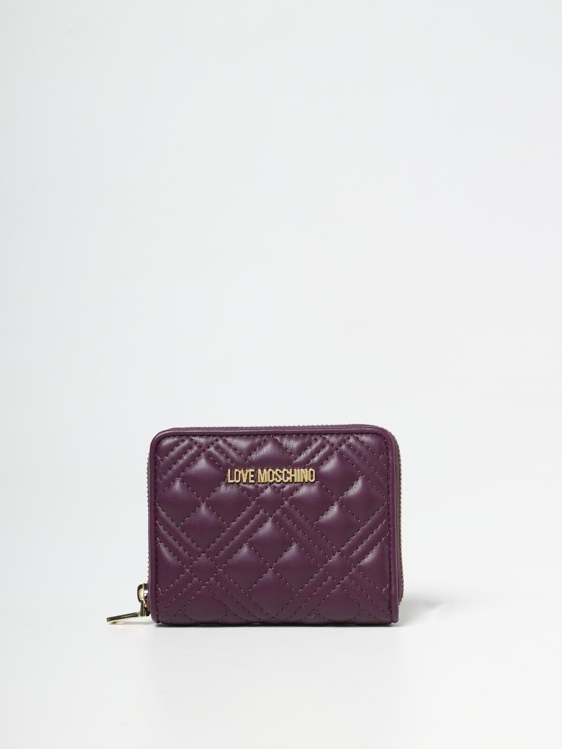 LOVE MOSCHINO Wallet Women Violet Wallet Love Moschino love-moschino-wallet-women-violet-wallet-love-moschino