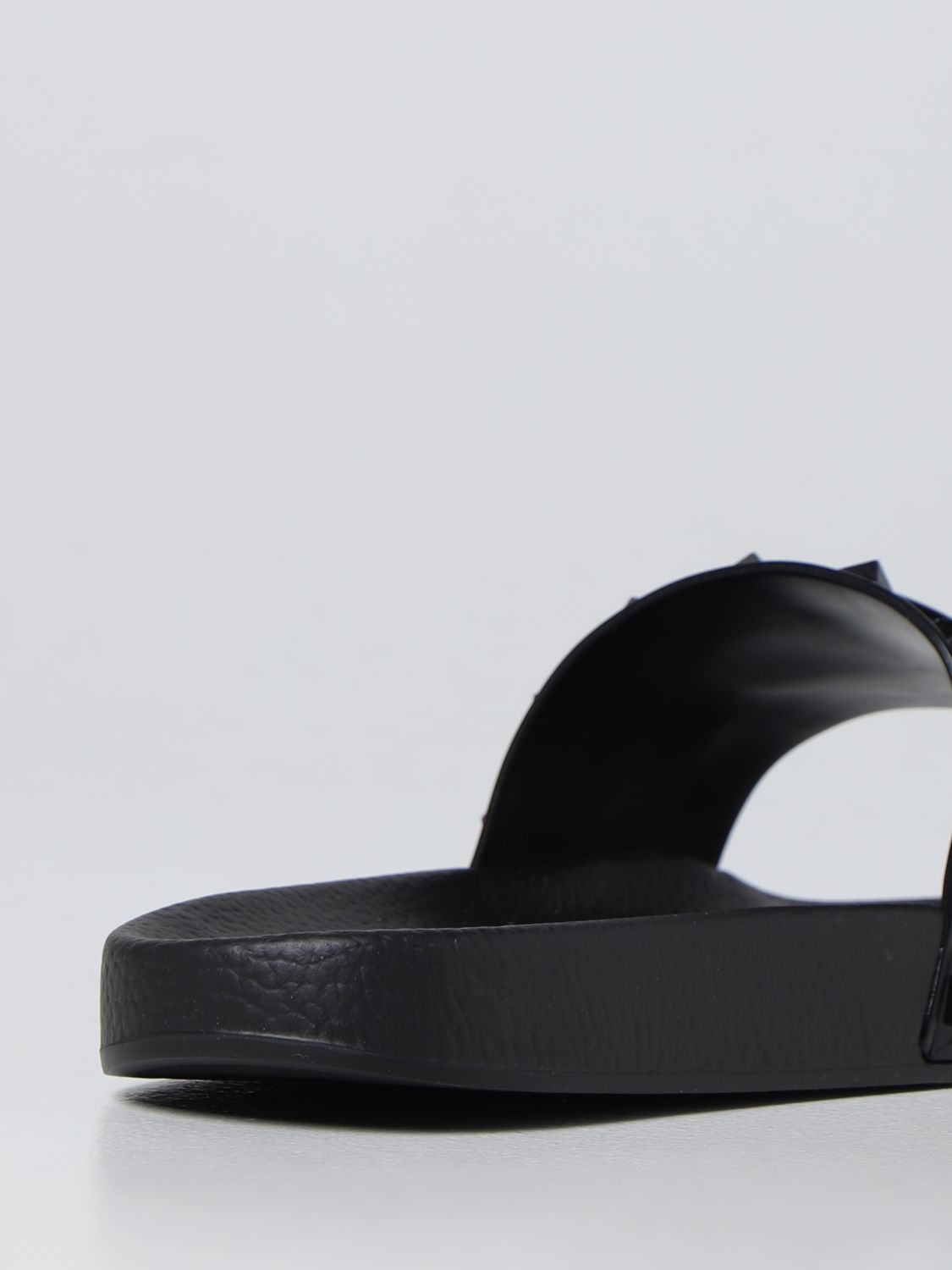 Sandals Valentino Garavani: Valentino Garavani rubber sandal with VLogo black 3