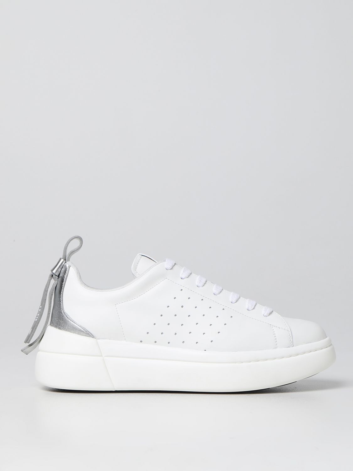 Redv Red (v) Sneakers In Leather In White | ModeSens