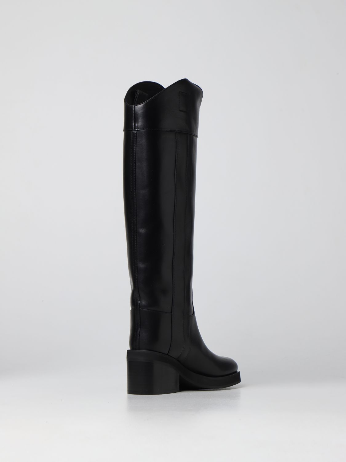 JIMMY CHOO: Tonya leather boots - Black | Jimmy Choo boots