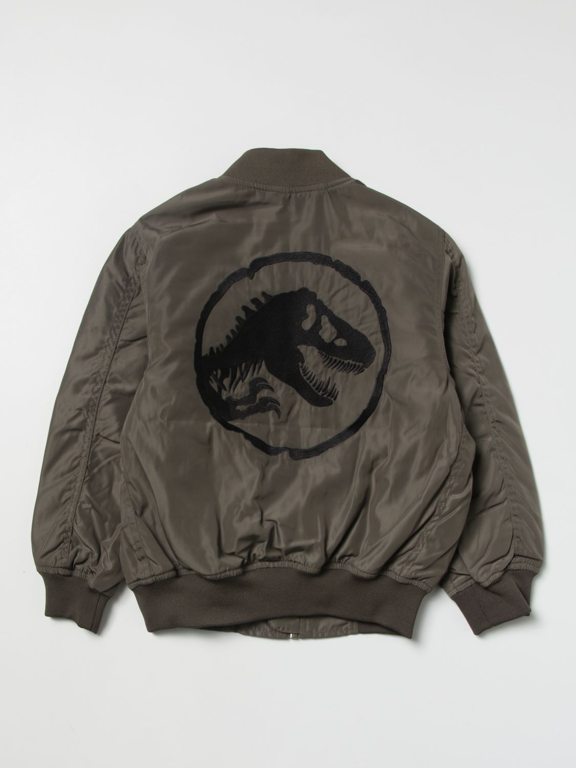 Giacca Molo: Bomber Heath Molo x Jurassic World con logo posteriore marrone 2