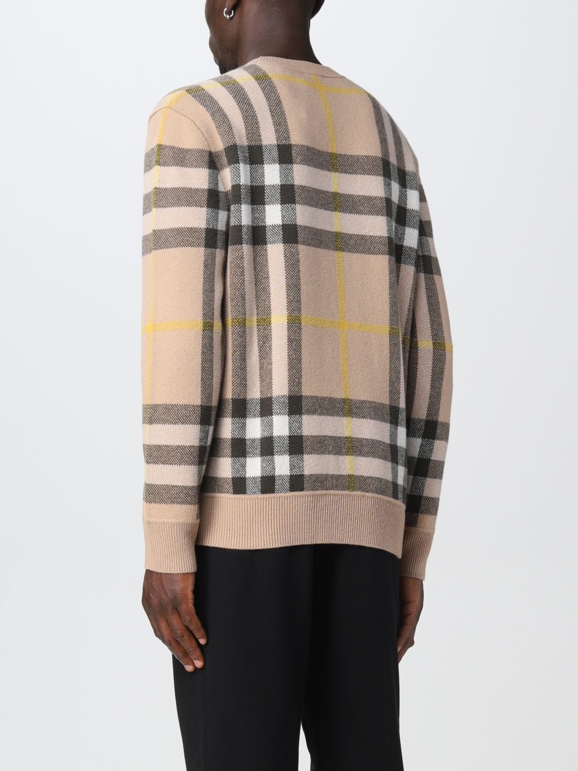 Pull Burberry: Pull Burberry homme beige 3