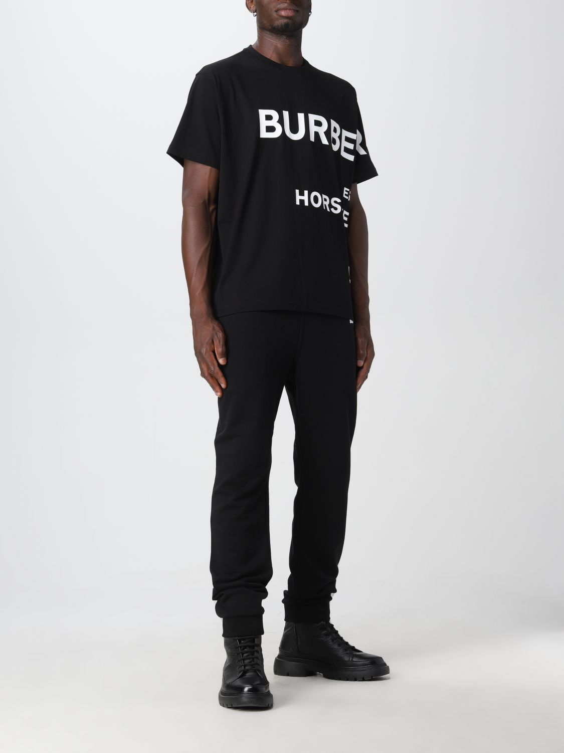 Pantalon Burberry: Pantalon Burberry homme noir 2