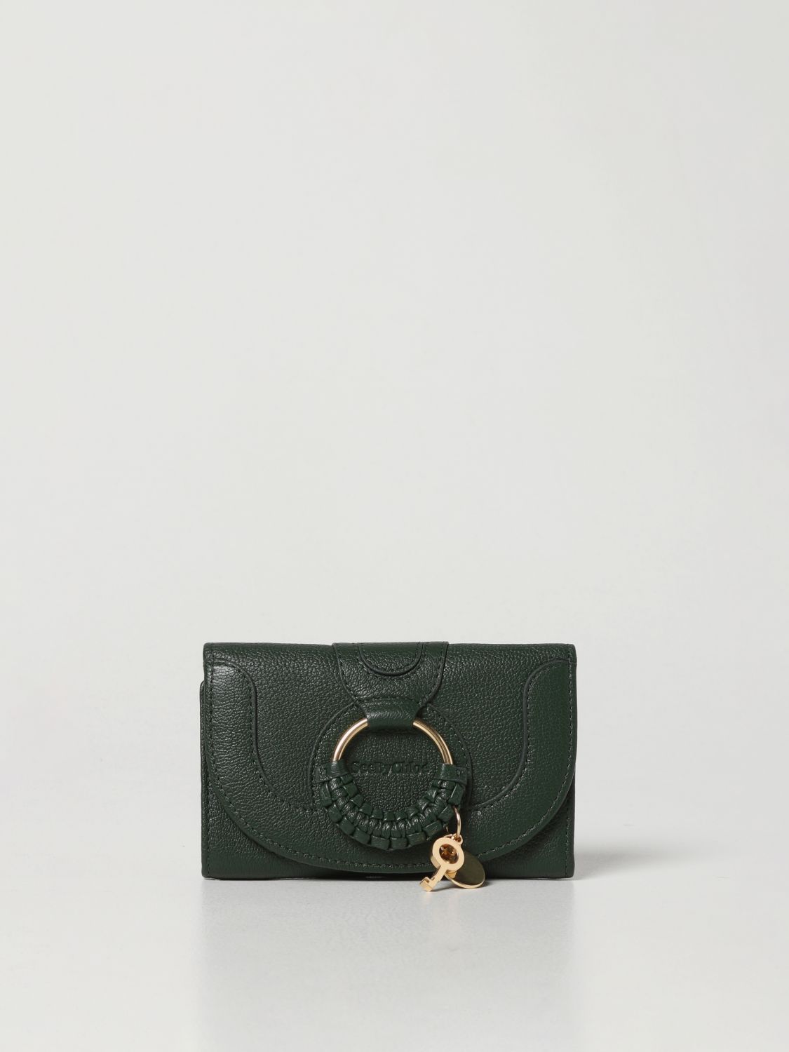 SEE BY CHLOÉ: wallet for woman - Green | See By Chloé wallet ...